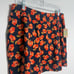 NWT Title Nine Women's Dream Golf Skort 50s Floral Buttah Navy/Orange Size Large