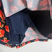 NWT Title Nine Women's Dream Golf Skort 50s Floral Buttah Navy/Orange Size Large
