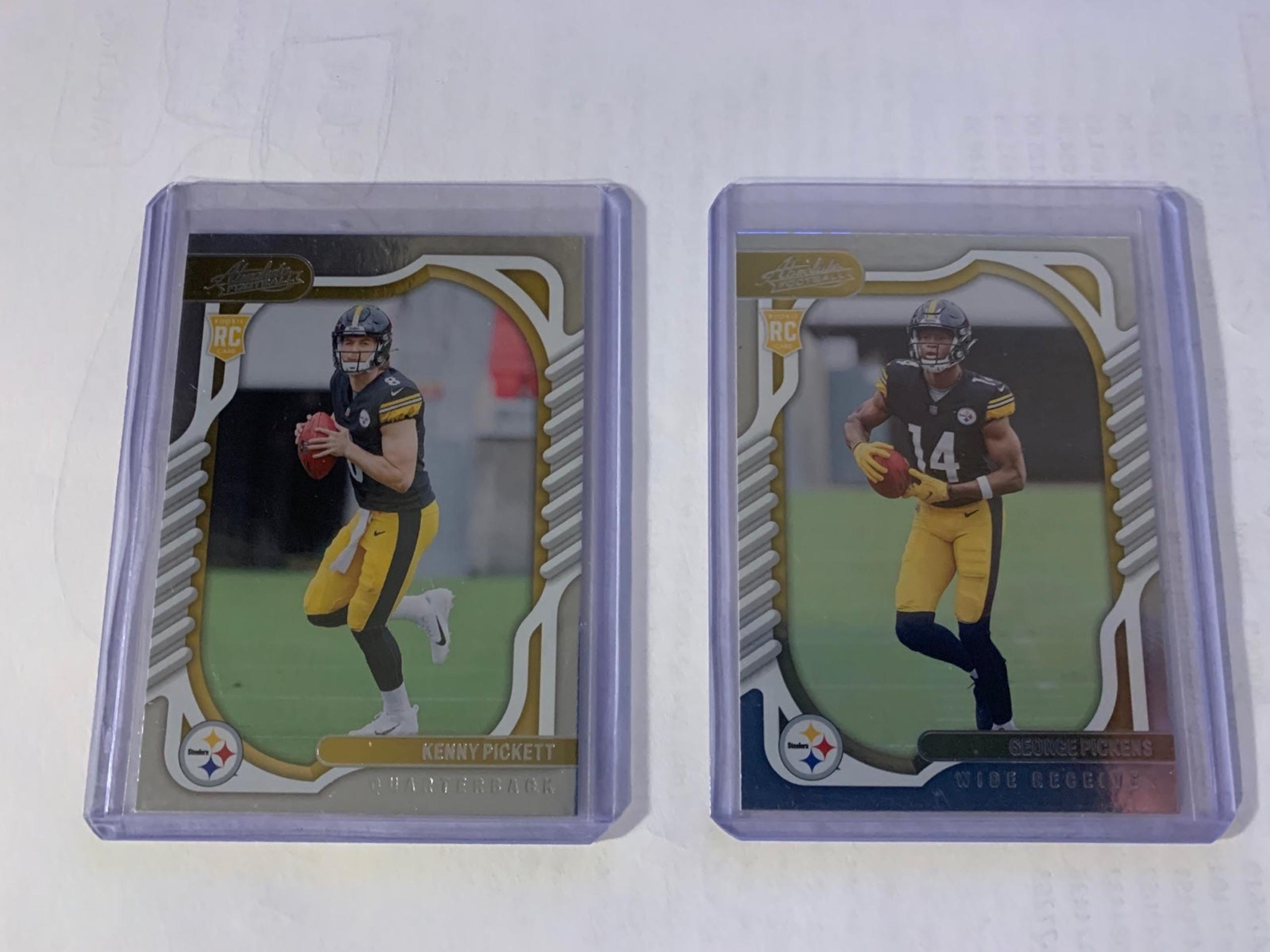 Pittsburgh Steelers Kenny Pickett and George Pickens  Rookie lot