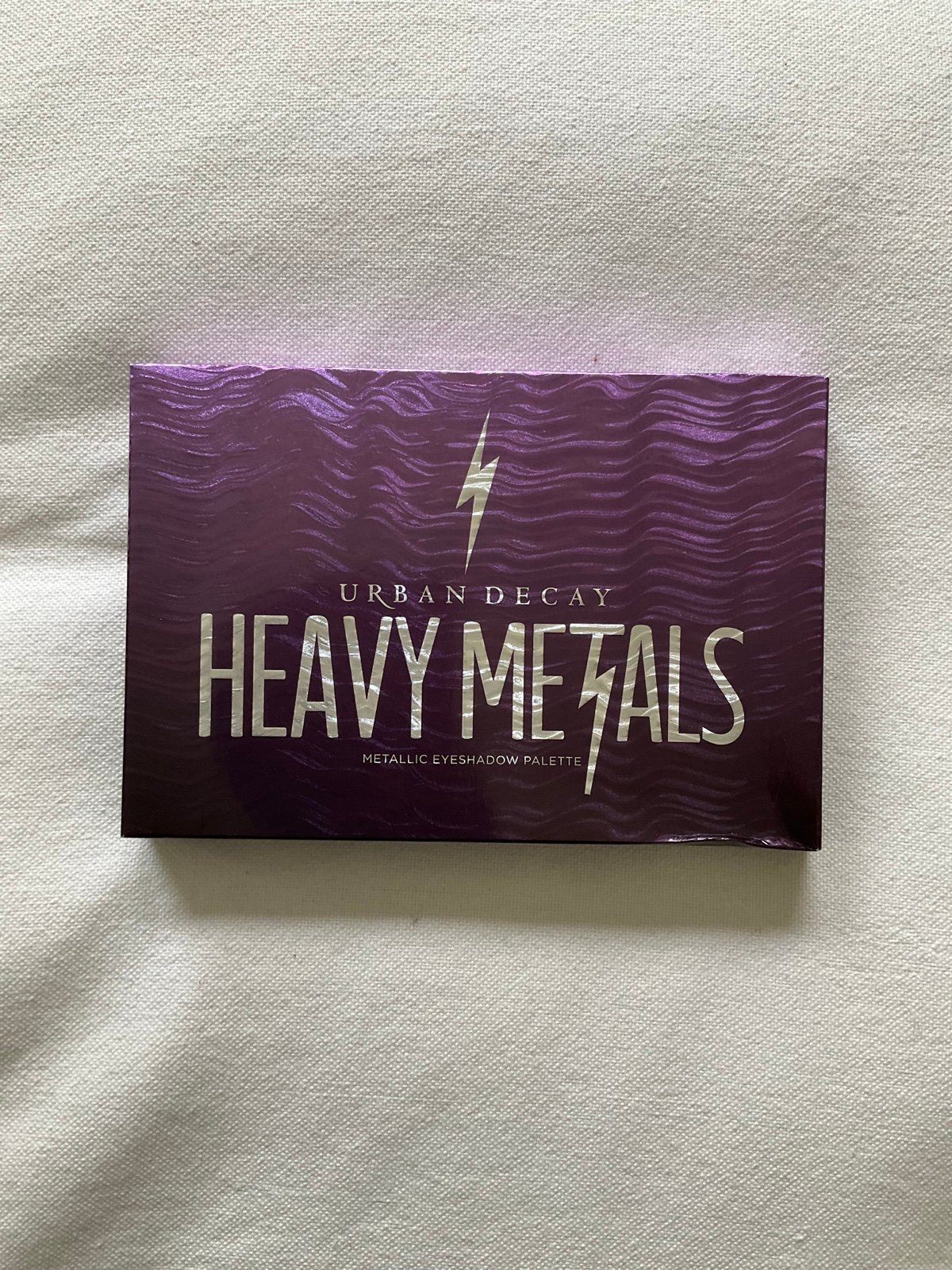 AUTHENTIC Urban Decay Heavy Metals Metallic Eyeshadow Palette Limited Edition.
