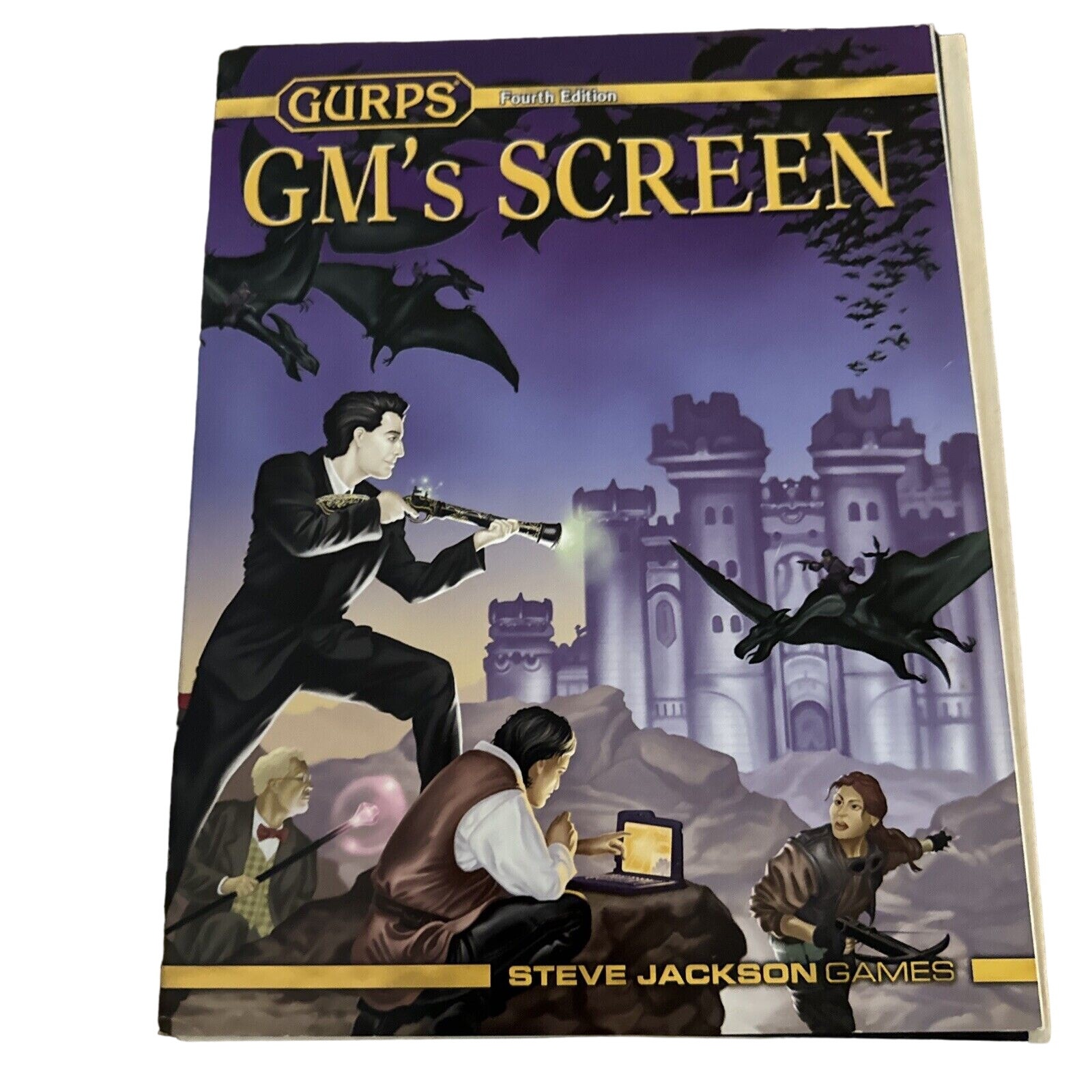 GURPS GM’s Screen, Fourth Edition, Steve Jackson Games, Very Good Condition