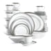 Noritake Crestwood Platinum 50-Pc. Set.