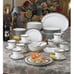 Noritake Crestwood Platinum 50-Pc. Set.