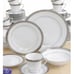 Noritake Crestwood Platinum 50-Pc. Set.