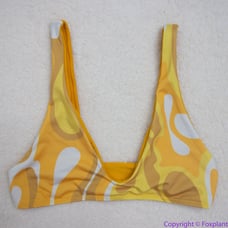 NEW Seea Free People Brasilia Reversible Bikini Top Solaris yellow, S