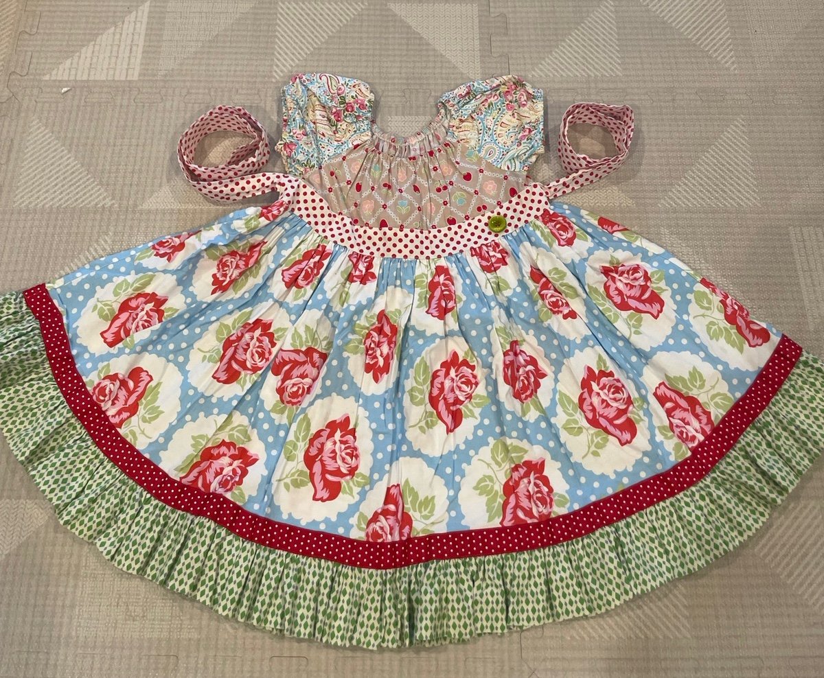 ‼️SOLD‼️ Matilda Jane Platinum Dress Size 4T