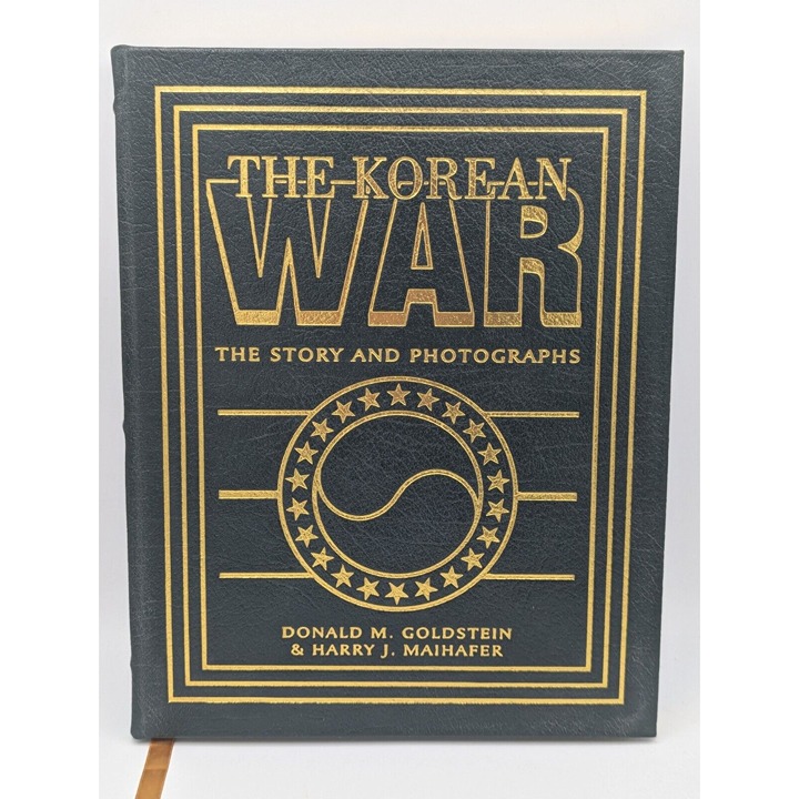 Easton Press The Korean War The Story And Photographs Donald Goldstein Leather