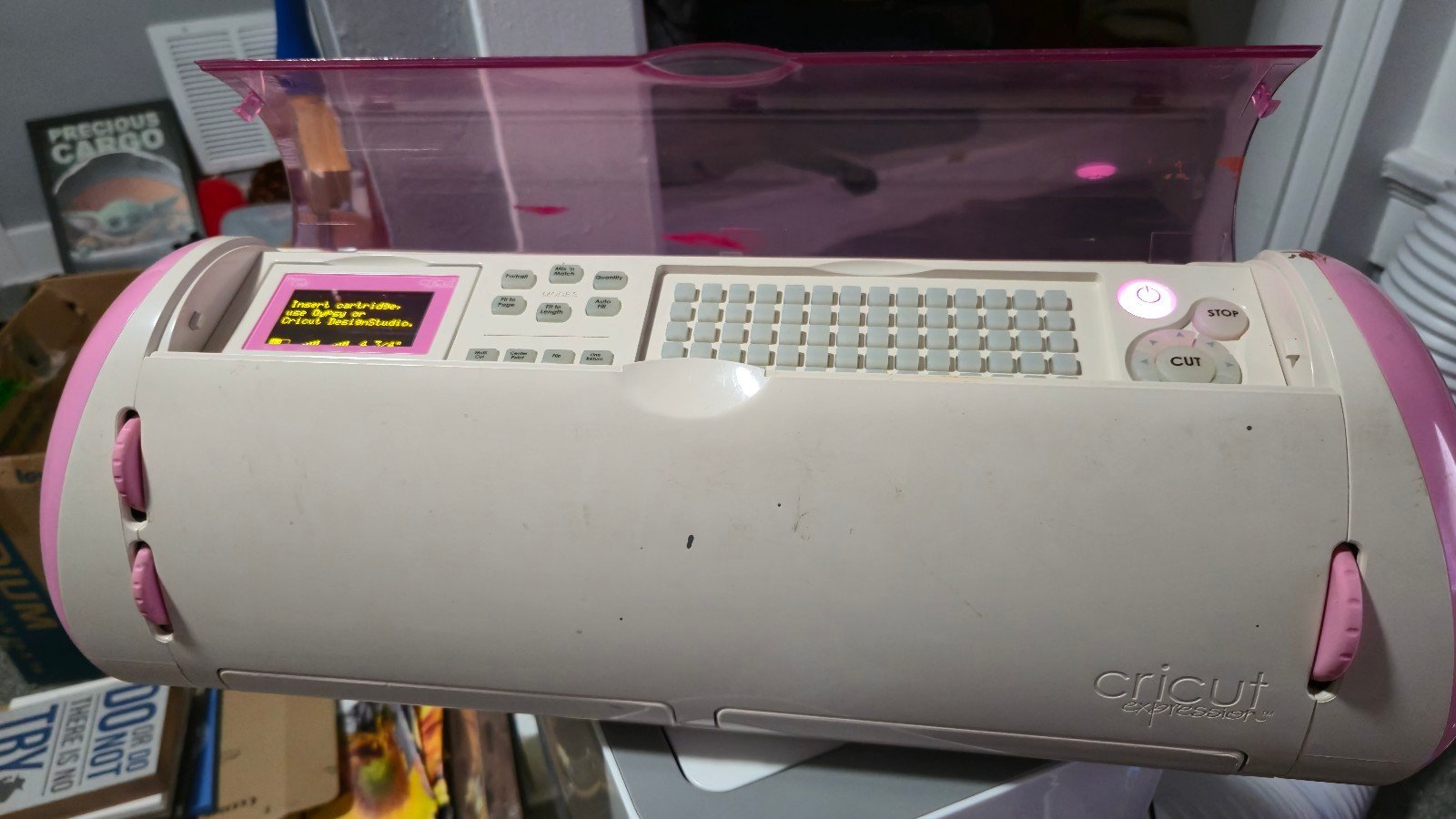 Cricut Expression and cartridges