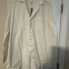 SKIMS Cotton Button Up Oversized Sleep Shirt - Size M