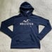 NWT HOLLISTER WOMENS XS NAVY BLUE HOODIE