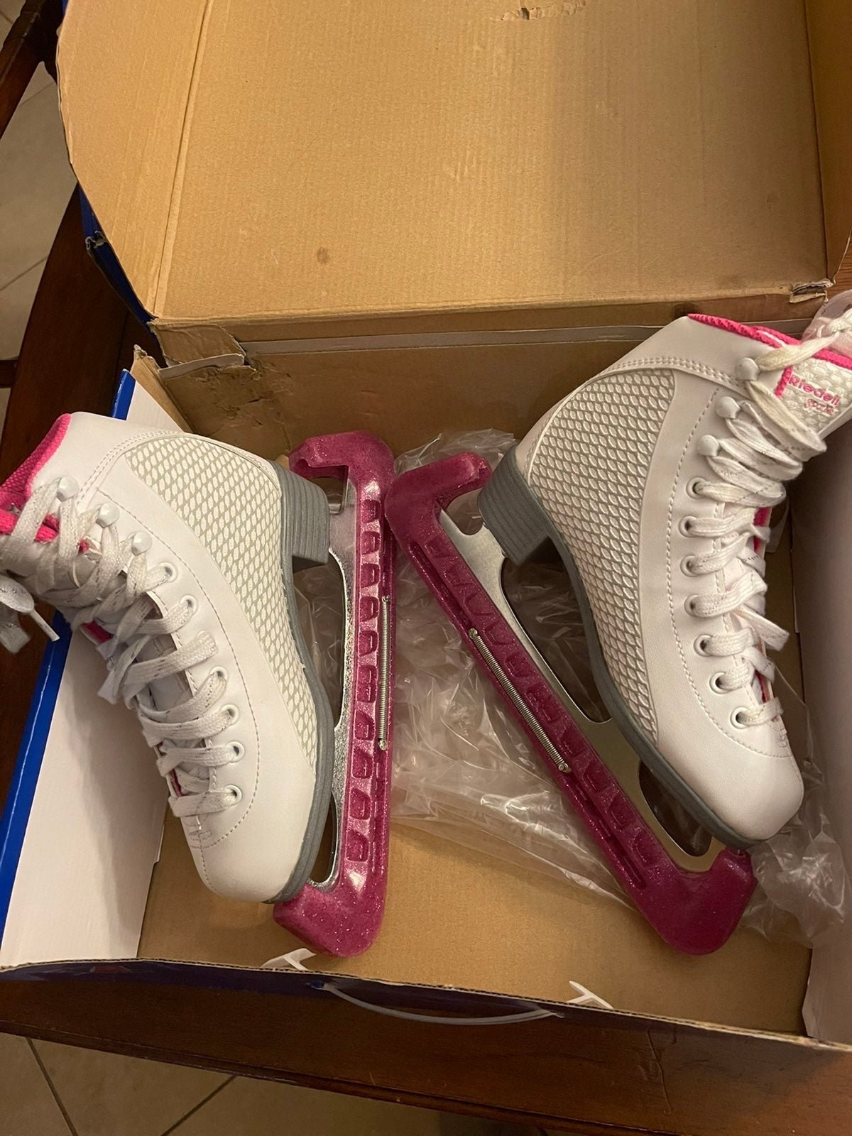 Girls ice skates