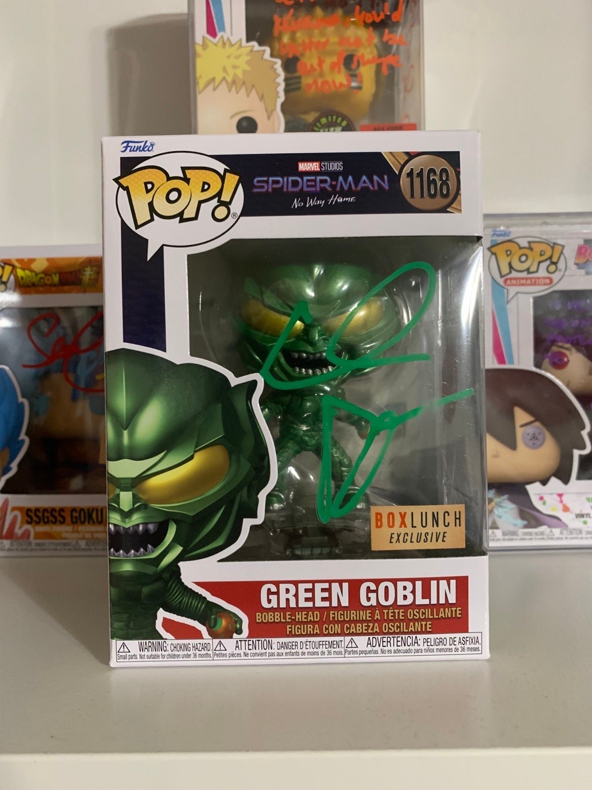 Green Goblin Funko Signed