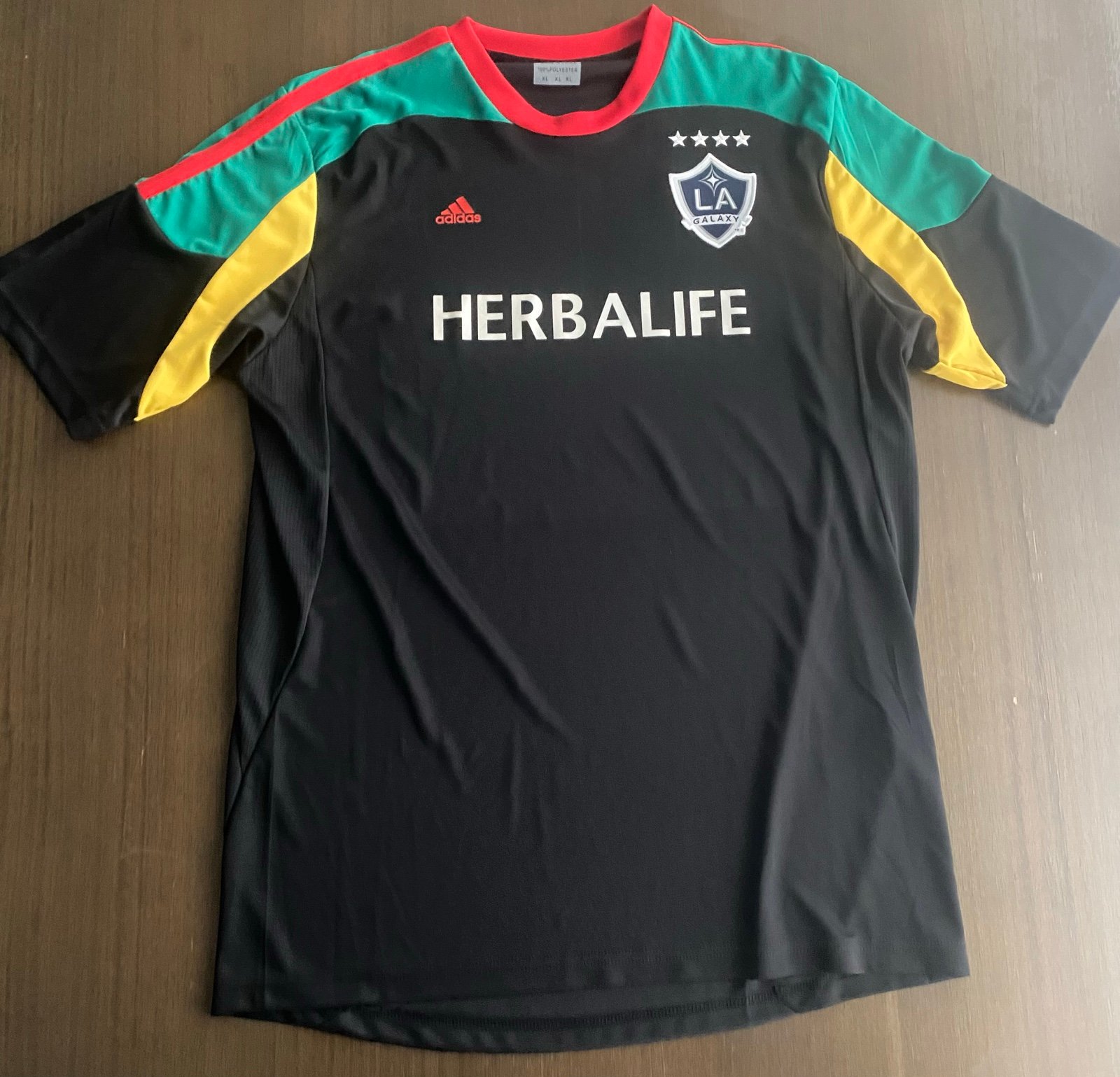 MLS Los Angeles Galaxy 2013/2014 Third Kit Adult Men Jersey XL Adidas Home Top