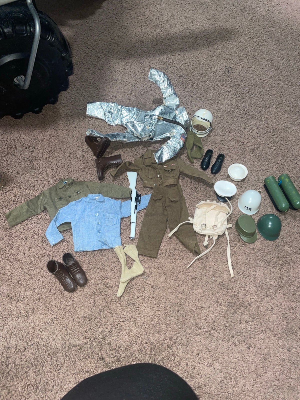 1960s GI Joe Clothes and Accessories