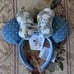 Shanghai Disney resort denim pearl Minnie Mouse ears