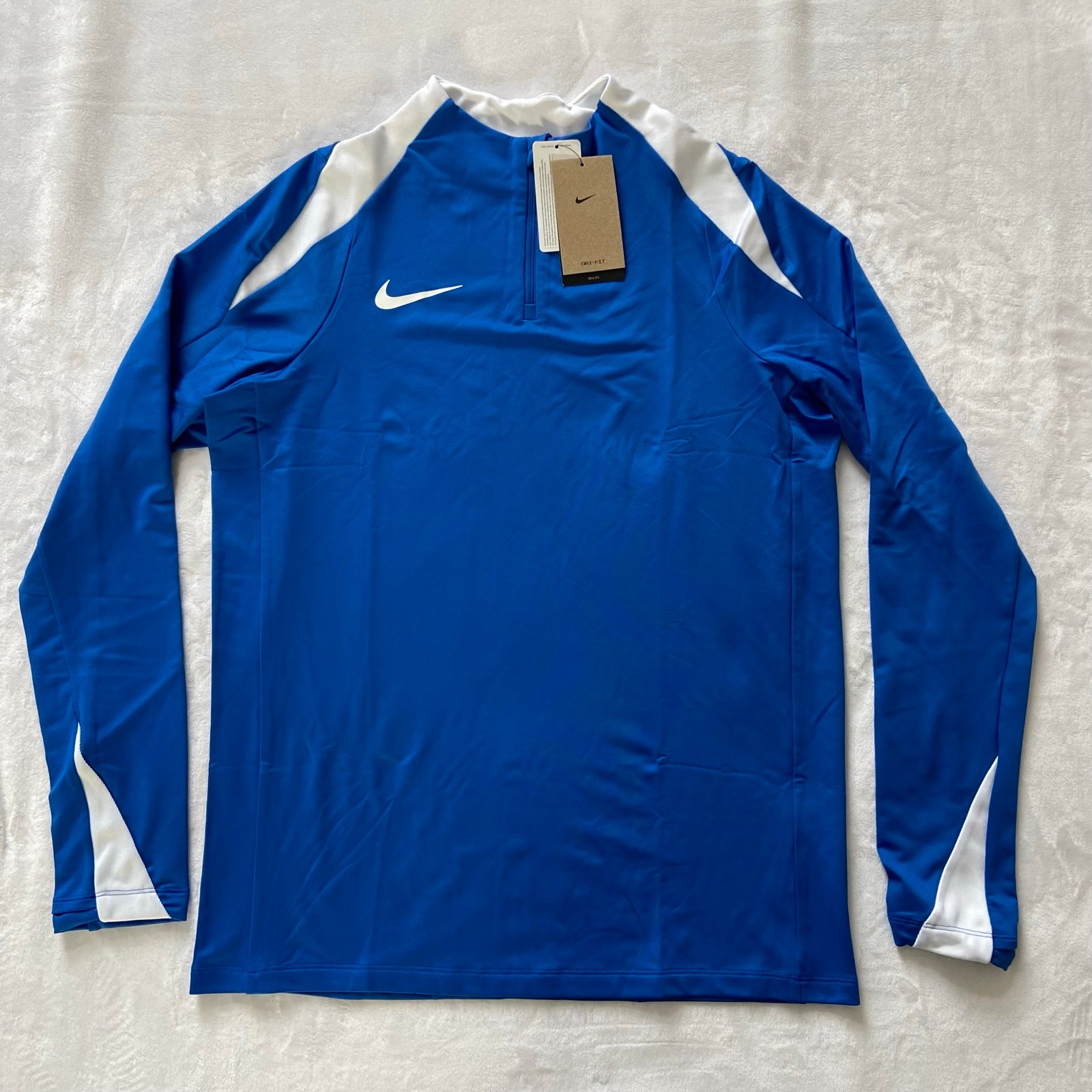 Men’s Nike Dri-Fit Quarter Zip Long Sleeve Athletic Shirt Large New