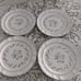 Vintage Floral Expressions Stoneware Dinnerware Plates Set Decor Kitchen Japan