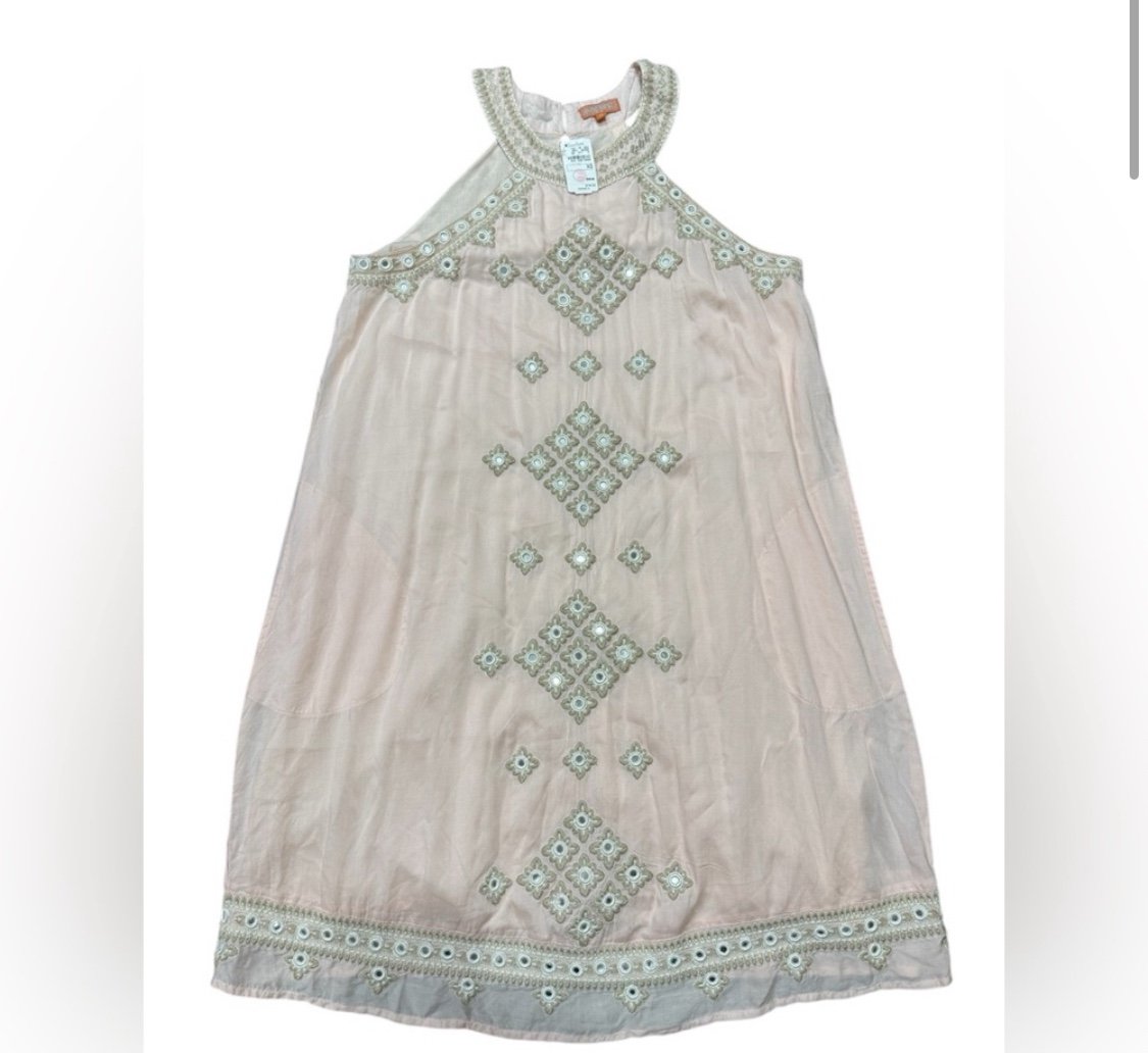 Saffire Embroidered Dress Sz xs