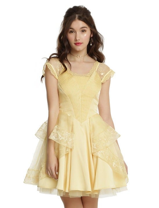 Beauty and the beast Belle's dress