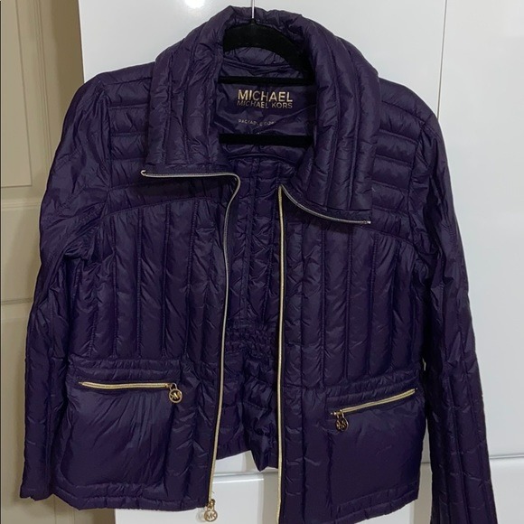 MICHAEL by Michael Kors Lightwt Thin Puffer Jacket