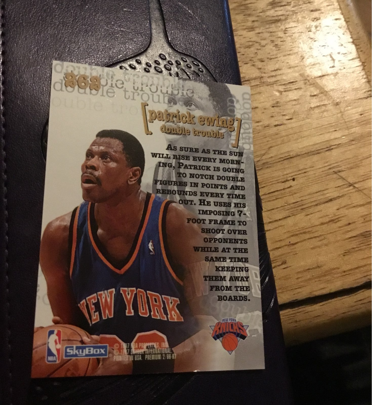 Trading card