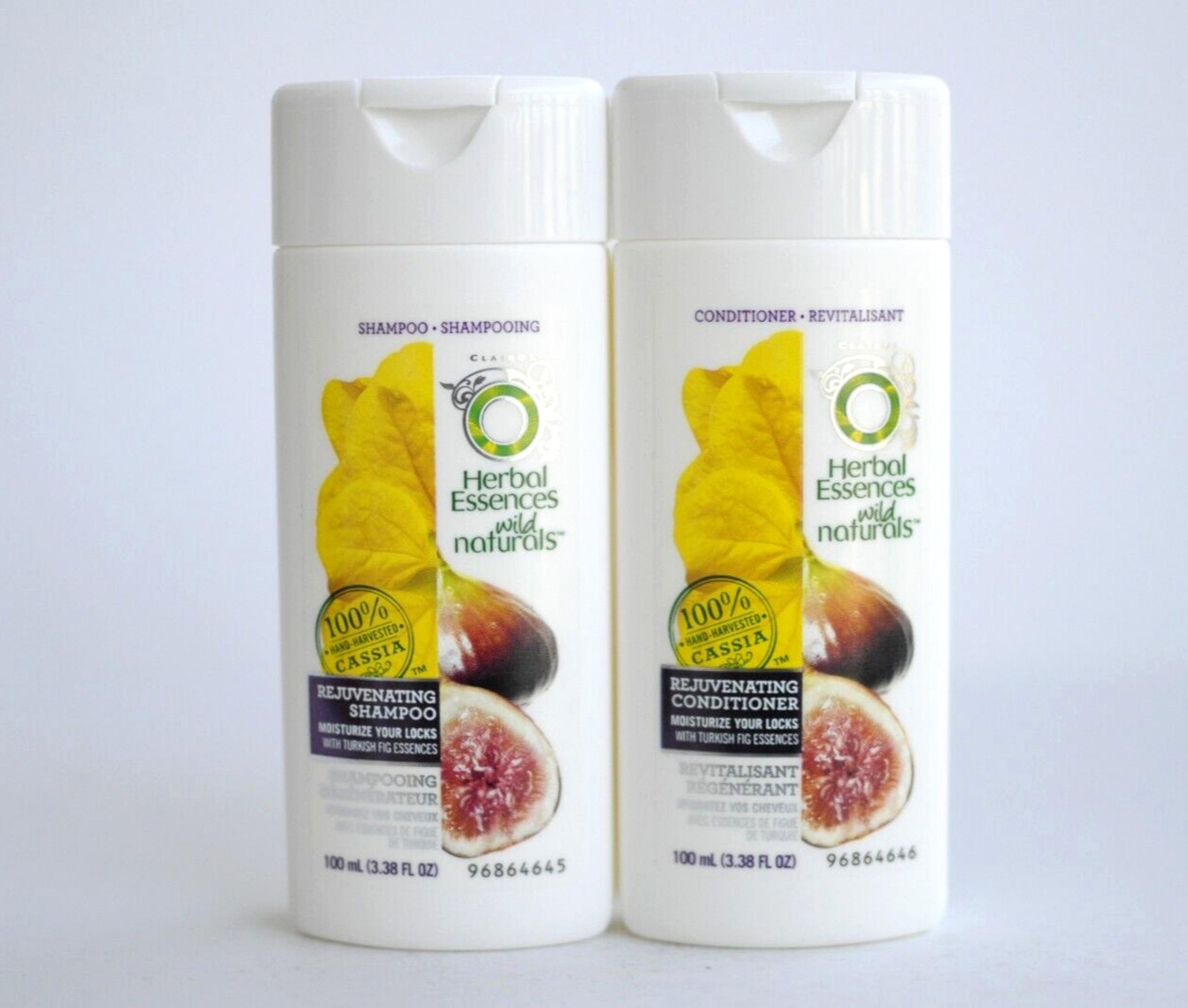 Herbal Essences Rejuvenating Shampoo Conditioner TURKISH FIG Sample Size 3.8 oz