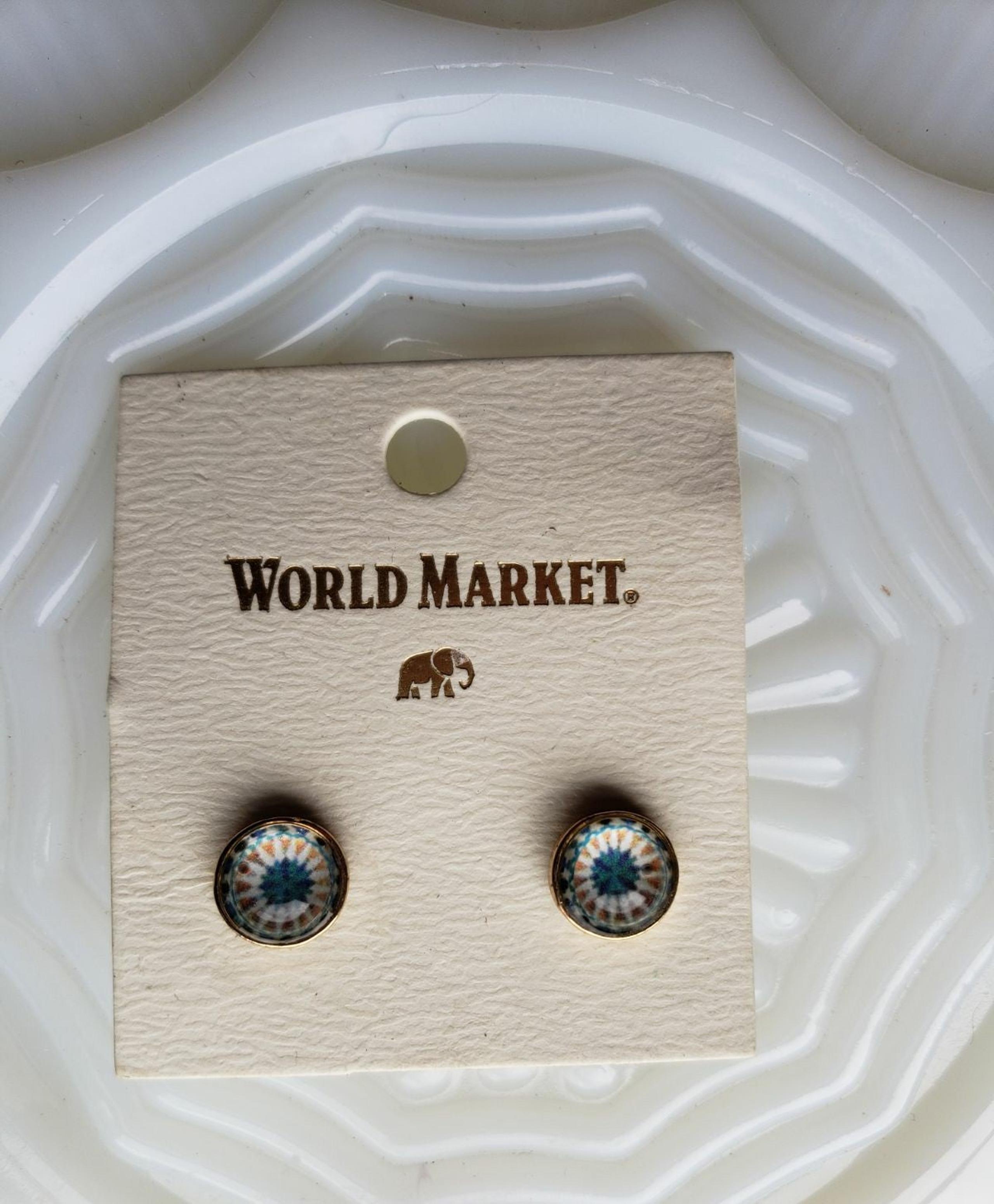 World Market Earrings