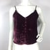 Rails Aubrey Velvet Camisole XS Rouge