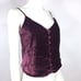 Rails Aubrey Velvet Camisole XS Rouge