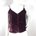 Rails Aubrey Velvet Camisole XS Rouge