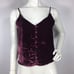 Rails Aubrey Velvet Camisole XS Rouge