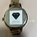 Olivia Burton Watch With 34mm Glitter Face Golden MeshBracelet