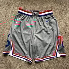 Nike NBA Philadelphia 76ers City Edition Black Shorts
