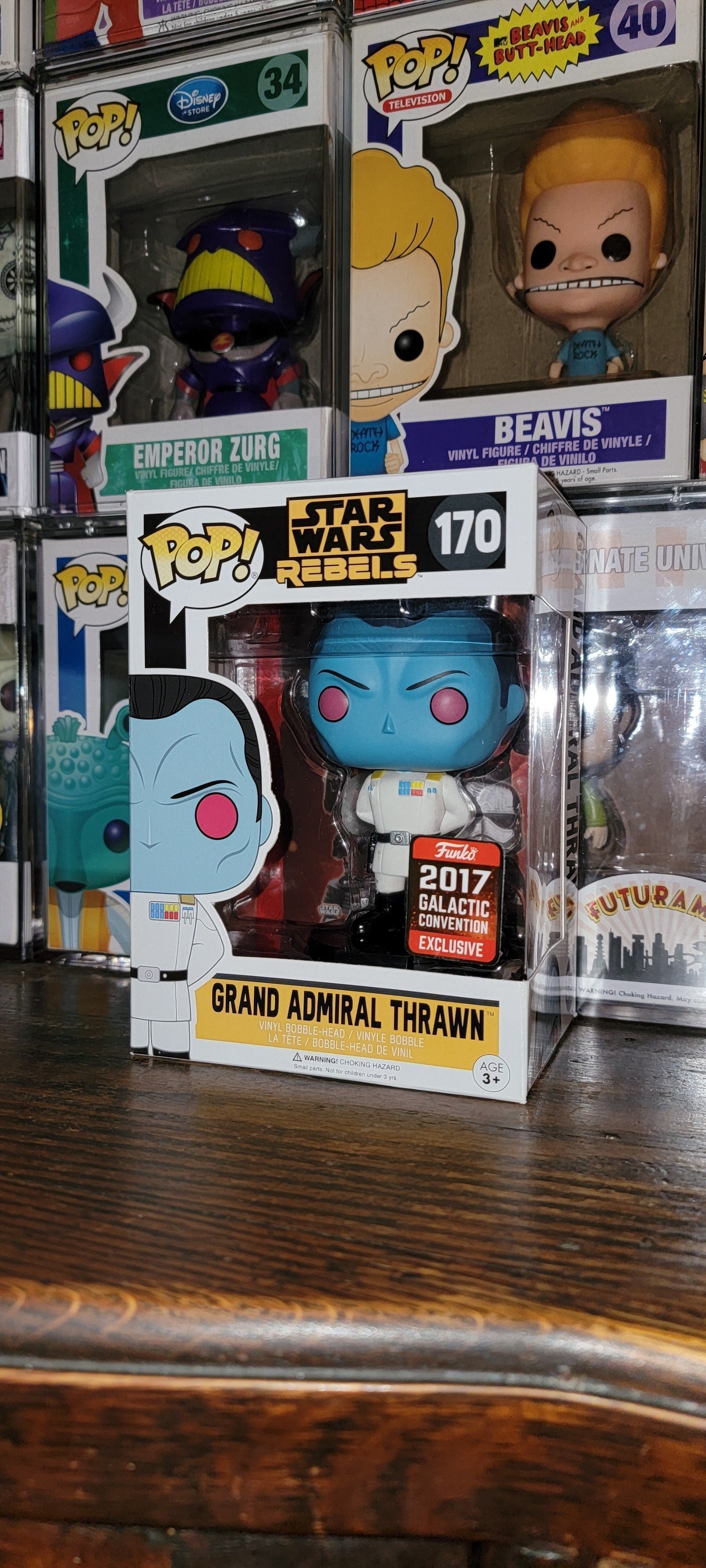Funko Pop Grand Admiral Thrawn 170 Star Wars Rebels Ahsoka