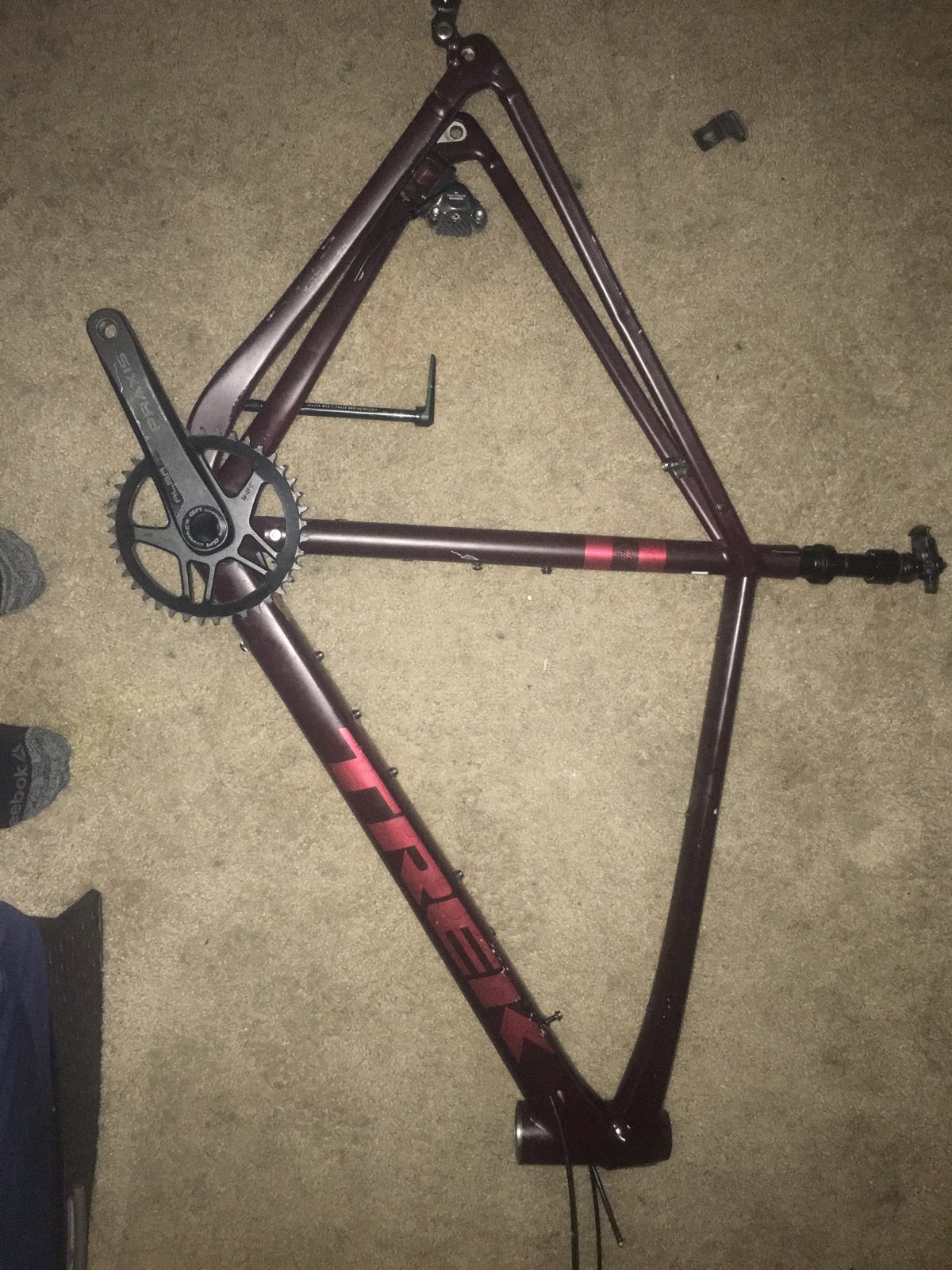 Trek checkpoint frame