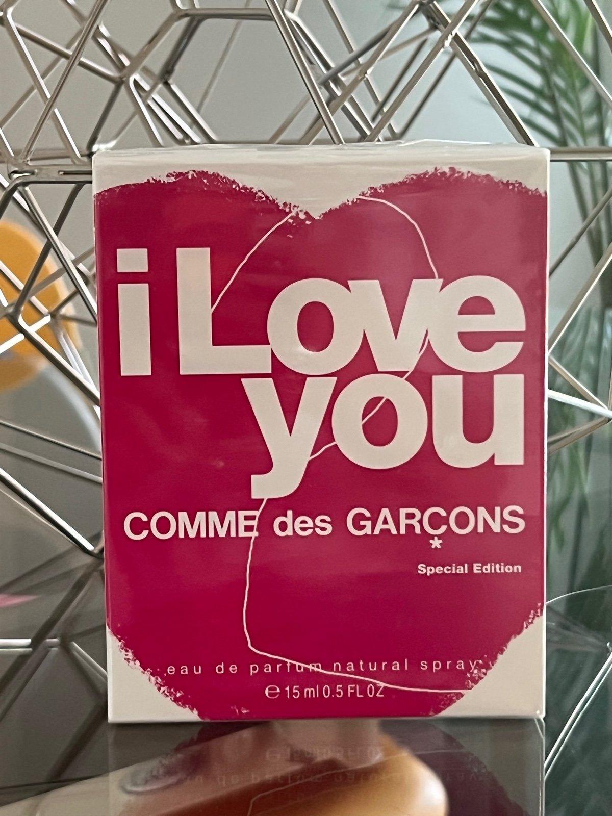 I Love You Special Edition Comme des Garcons. 5 oz fl./15 ml Eau De Parfum Spray