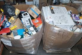 Wholesale general merchandise reseller mystery box mini pallet