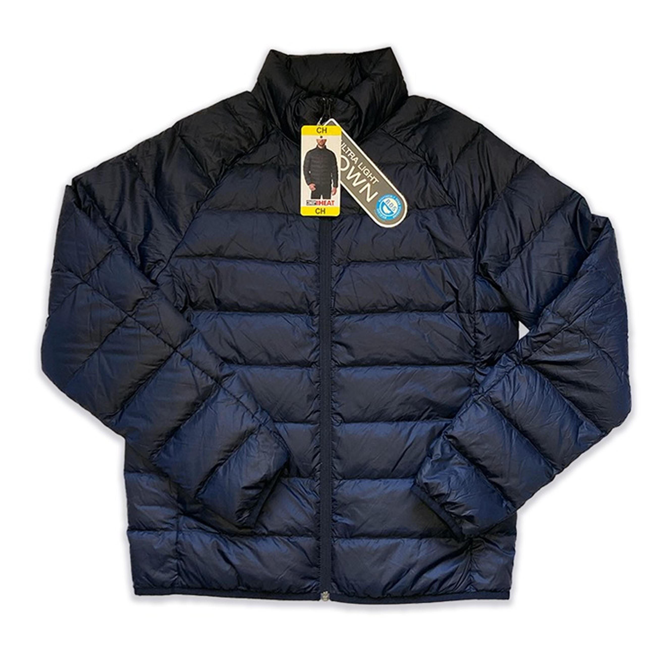 NWT 32° Heat Men's Ultra Light Down Jacket Size Small Camping Water Repellent