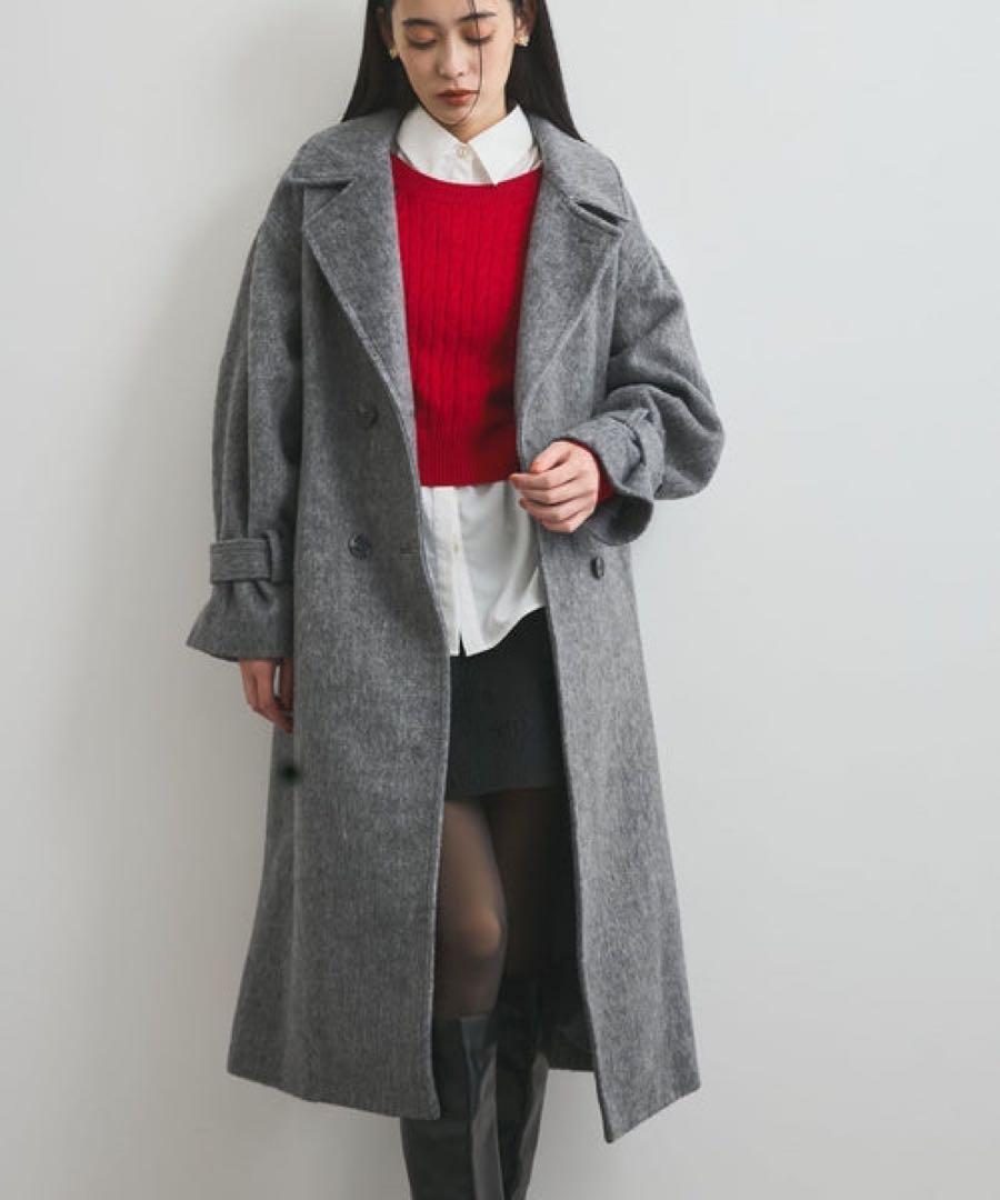 VIS [2WAY] Shaggy Long Coat