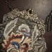 Embroidered clutch purse