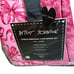 BETSEY JOHNSON CRUSHED VELVET & PINK W/ RIBBON BOWS REVERSIBLE 3 PC COMFORTER
