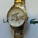 Lactose Watch with 30mm White Perl Face with Golden Bracelet