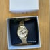 Lactose Watch with 30mm White Perl Face with Golden Bracelet