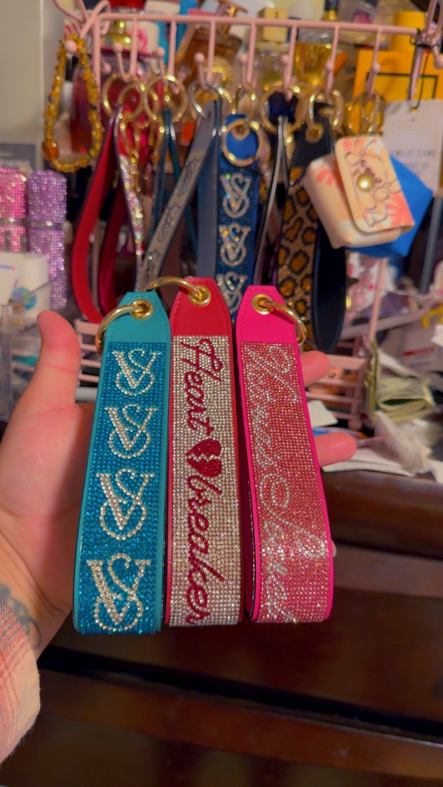 Victoria Secret Wristlet Keychains