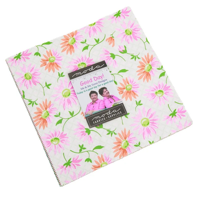 Layer Cake - (42-10 Squares) 100% Cotton | Good Day by Me and My Sister Designs
