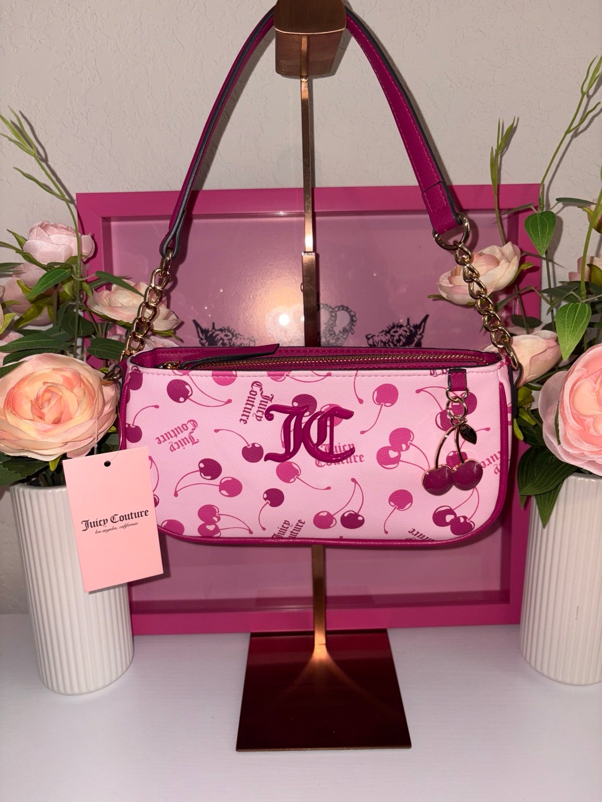 Juicy couture cherry on top shoulder bag