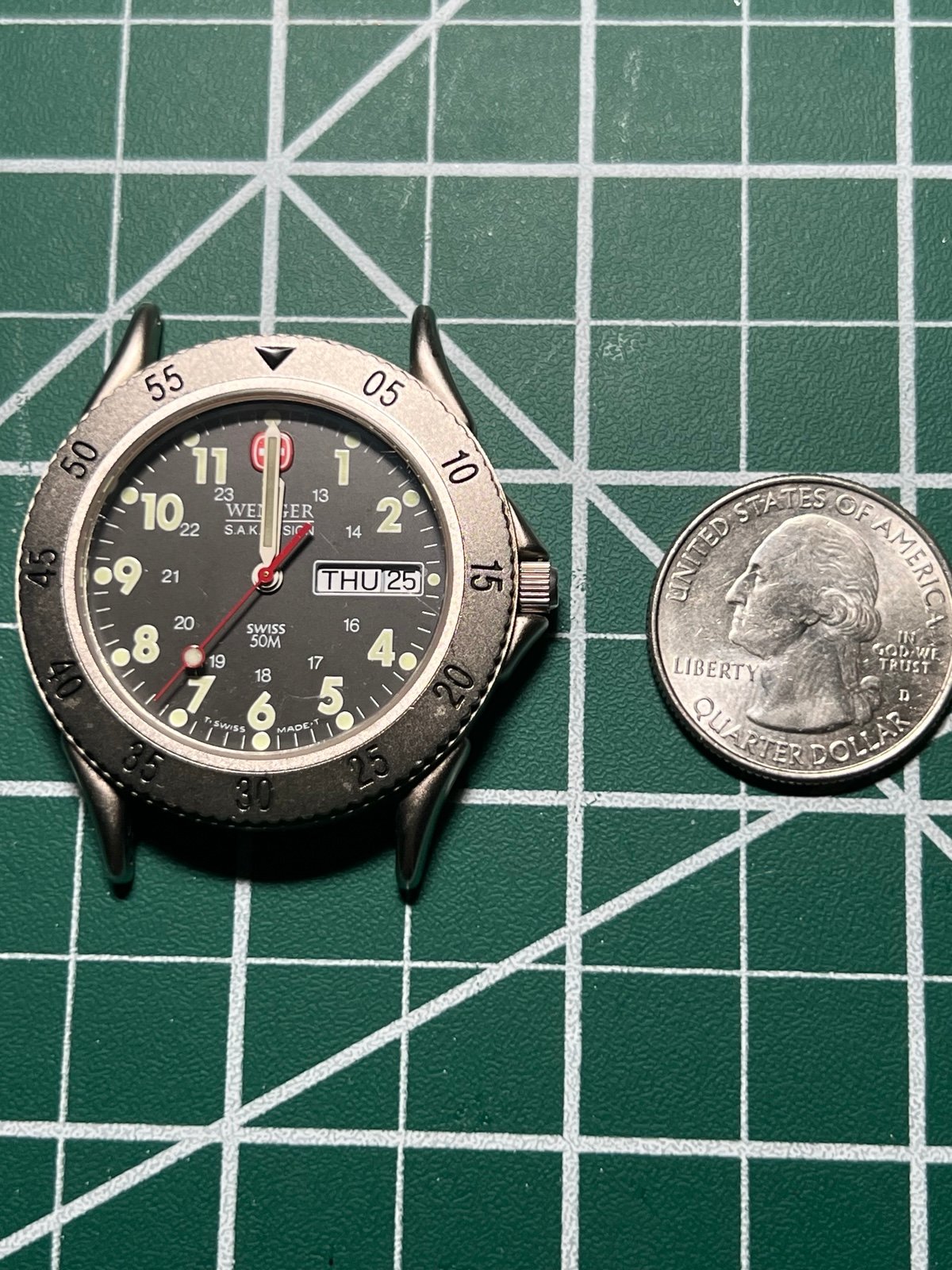 Wenger S.A.K. Design Watch Face