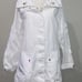 Ralph Lauren Women’s White Lightweight Windbreaker Gold Hardware Sz L NWT 295.