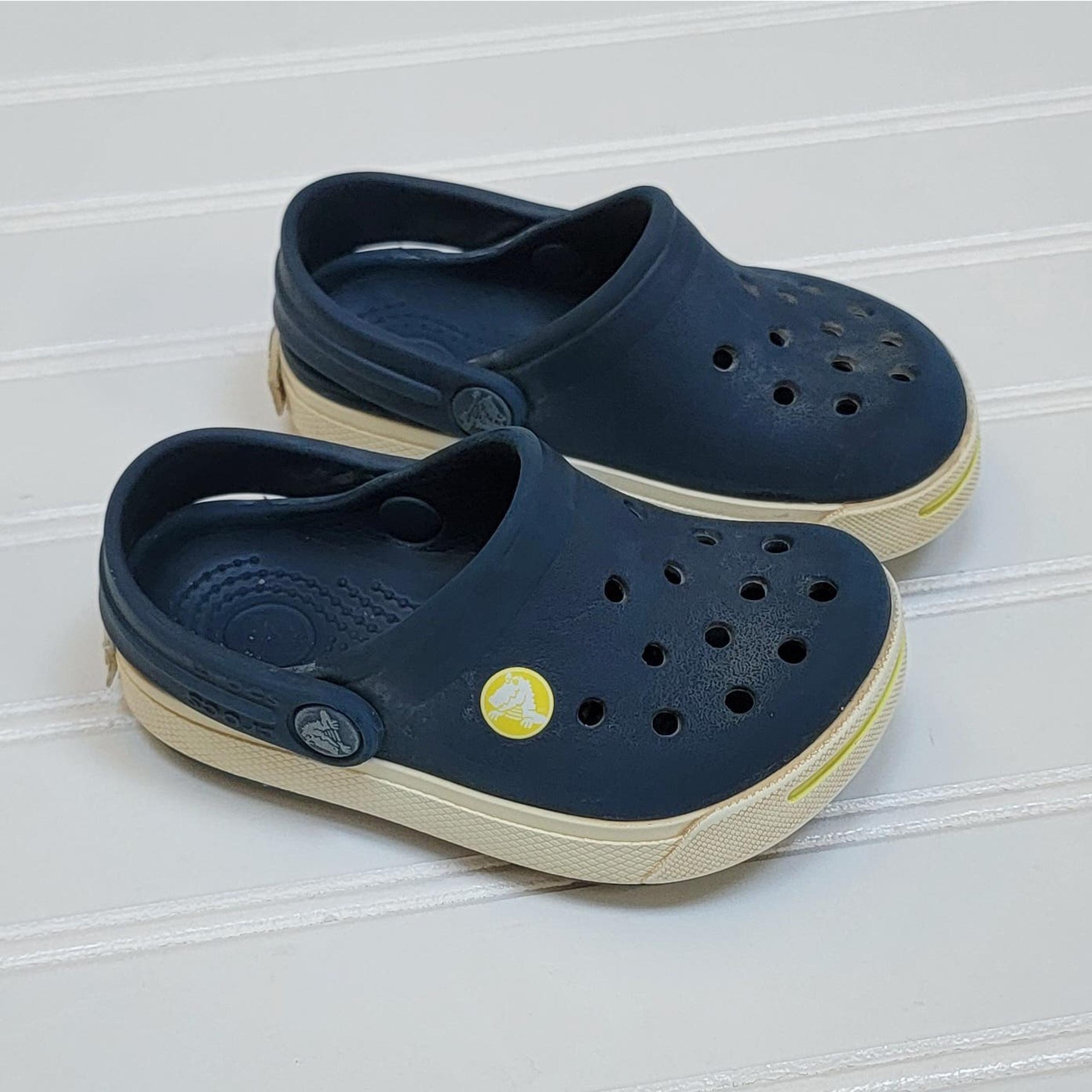 Crocs Navy Clogs/Sandals