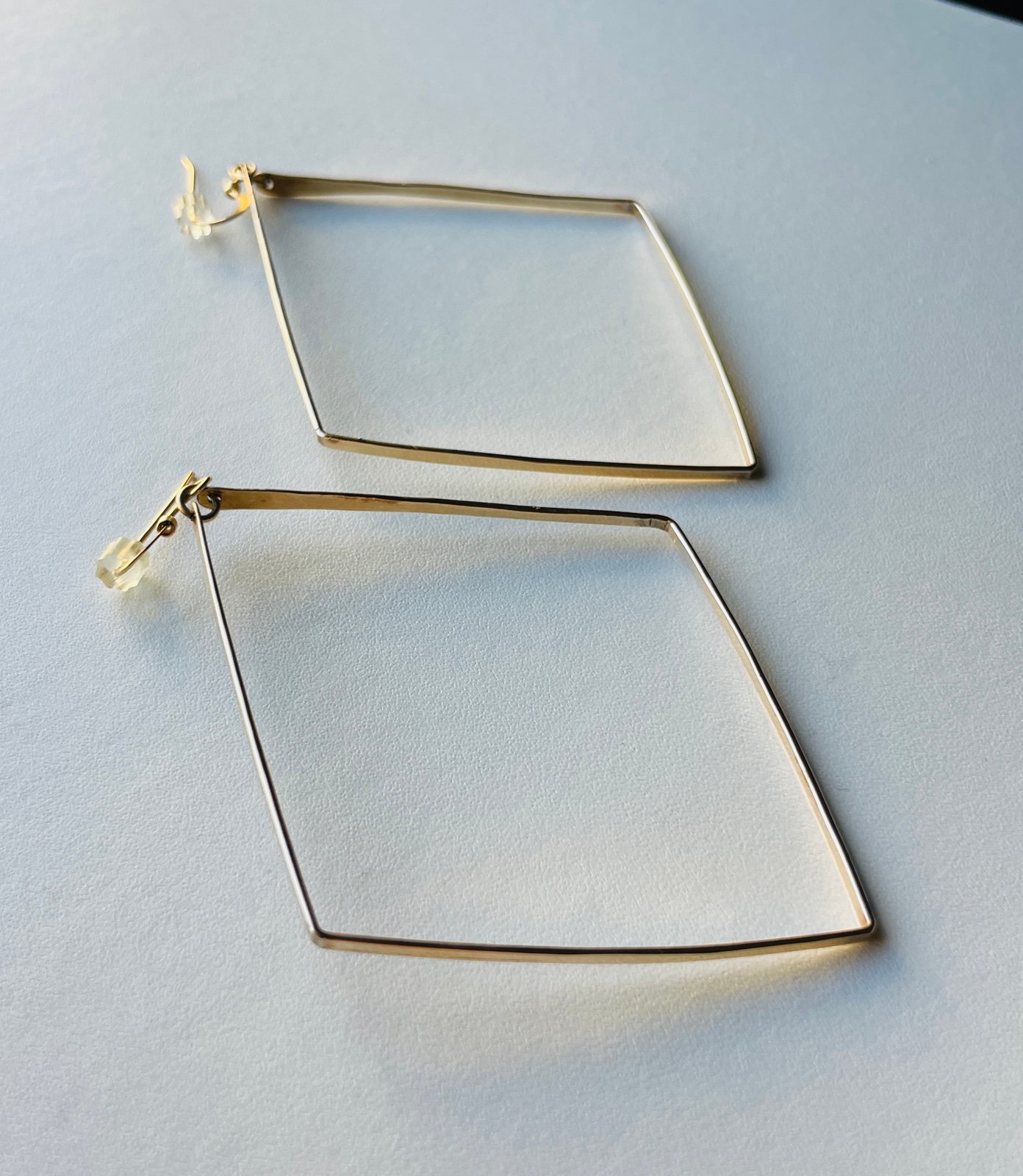 Diamond Hoop earrings